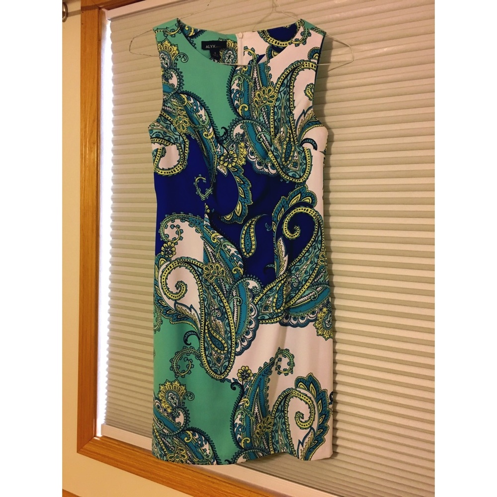 Women’s paisley dress